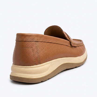 A Grade Quality Leather Casual shoe -M8