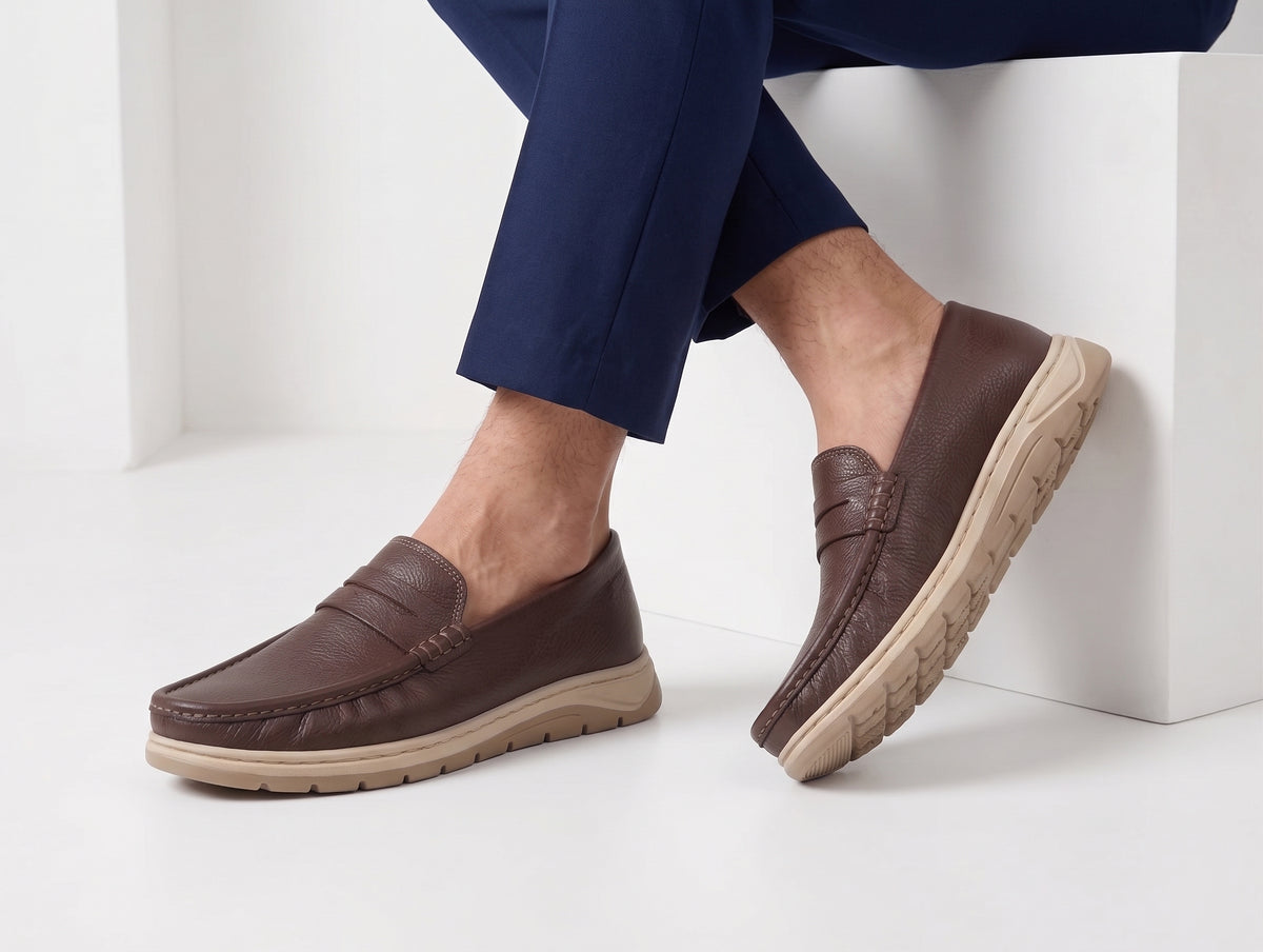 Genuine Leather Casual Shoe - 02