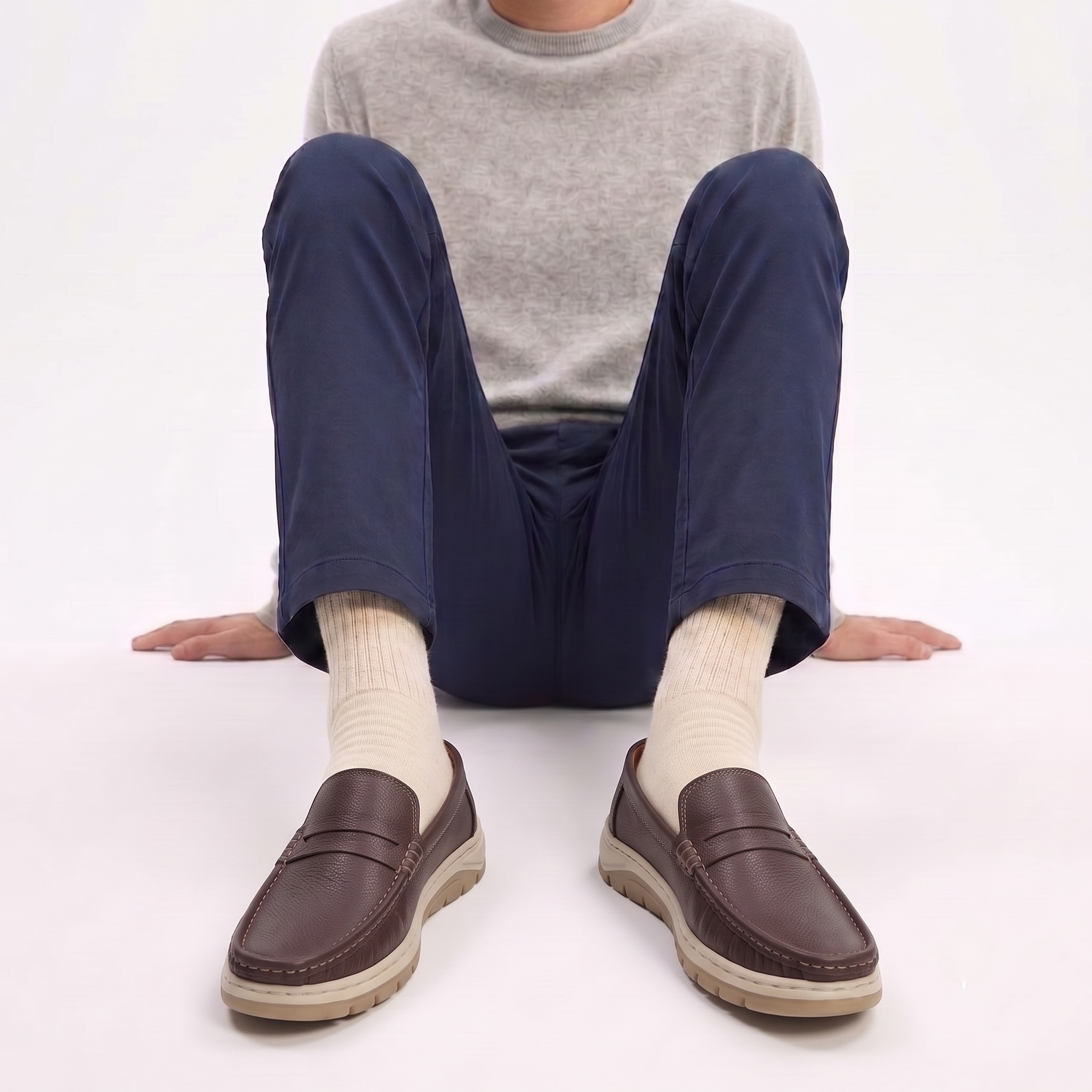Genuine Leather Casual Shoe - 02