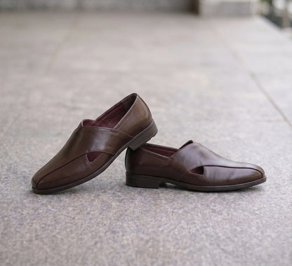 MENS GENUINE  LEATHER CASUAL SHOES-M2