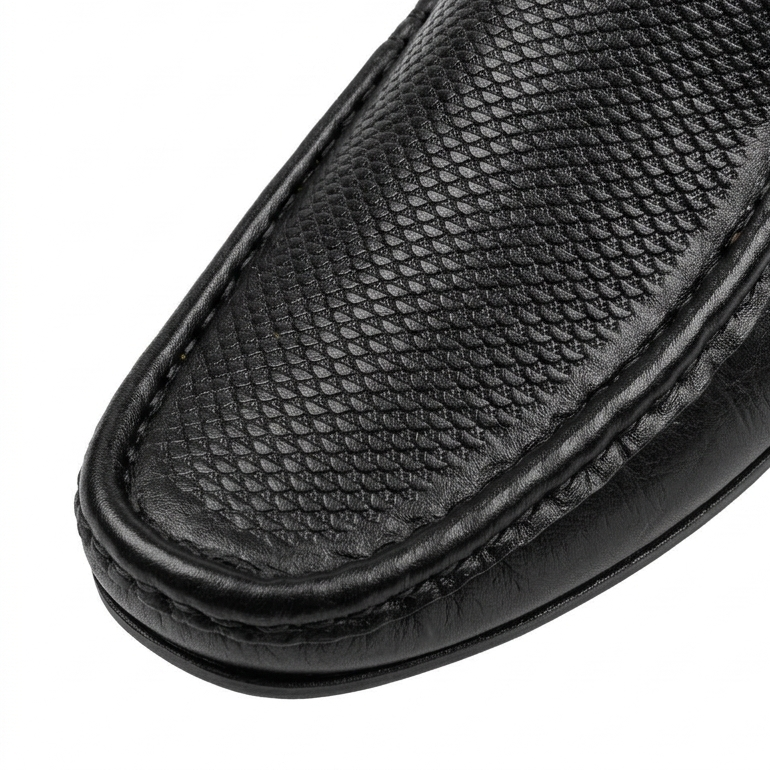 Genuine Leather Half Loafer - H-1