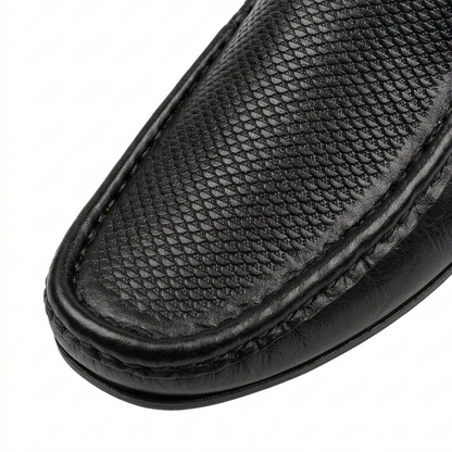 Genuine Leather Half Loafer - H-1
