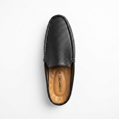 Genuine Leather Half Loafer - H-1