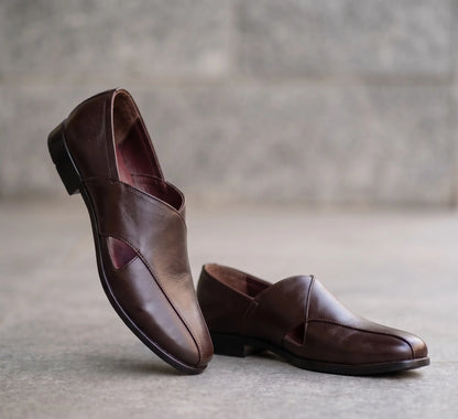 MENS GENUINE  LEATHER CASUAL SHOES-M2