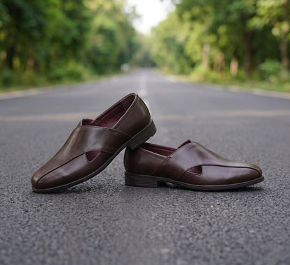 MENS GENUINE  LEATHER CASUAL SHOES-M2